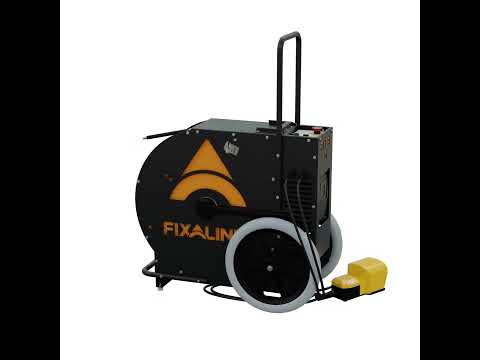 NY Fixer 10 Rensemaskine Ø100-200mm, 23,5 mtr. kabel Ø 10mm