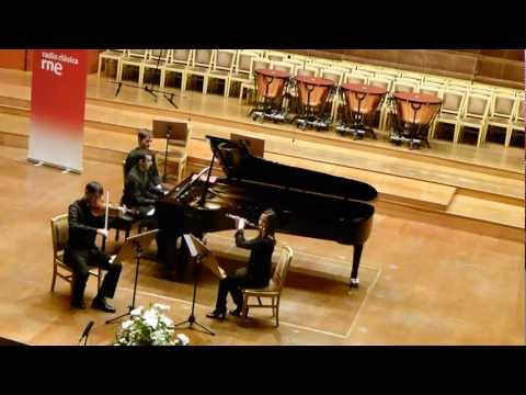 Martinu - Sonata for flute, violin and piano. 2nd movement