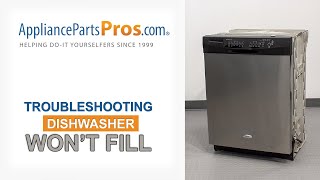 Dishwasher Won’t Fill With Water: Top 5 Reasons & Fixes — Whirlpool, GE, LG, Maytag & More