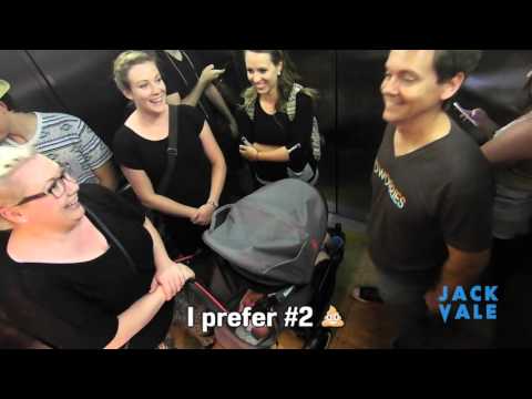 Farting in an Elevator 6 - New Prank | Jack Vale