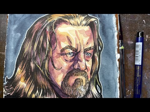 Painting King Theoden