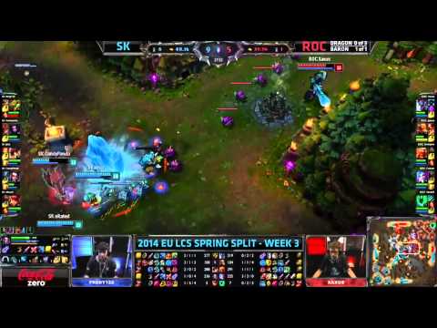 SK vs ROC Gragas Baron steal