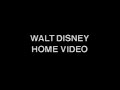 Walt Disney Home Video Logo Text Variant 4 EXTREMELY RARE 1985