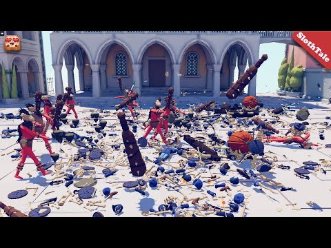 CLUBMASTERs are Unstoppable - TABS MOD (10x CLUBMASTER vs Every Faction)