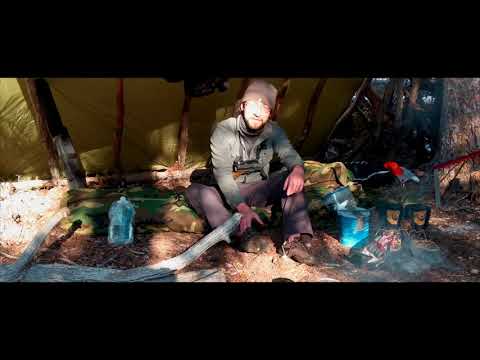 6 Days of Winter Bushcraft And Bigfoot Stick Breaks??