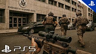 A EMBAIXADA AMERICANA ESTÁ SOB ATAQUE! | Call of Duty [4K HDR 60FPS] #part06