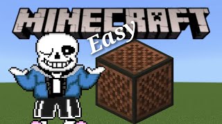 How to make Megalovania in Minecraft (easy)