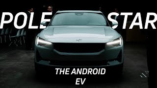 The FIRST EV that runs Android: Polestar 2 First look!