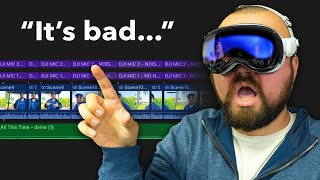 Video Editing on Apple Vision Pro (HONEST REVIEW)