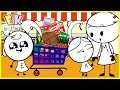 Helping Mommy Buy Healthy Food At The Grocery Store For Thanksgiving With EK Doodles