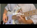 Skyfall Adele Electric Guitar Cover