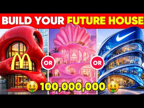 Would You Rather Luxury Edition | build your own perfect dream house 🛏️ 