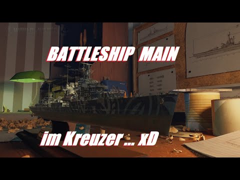 Battleship Main im KREUZER I World of Warships Deutsch