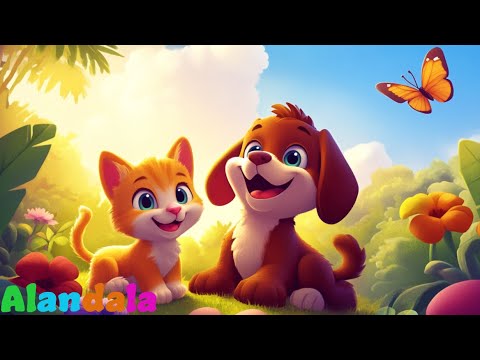 Mix catelusi si pisicute - Cantecele pentru copii