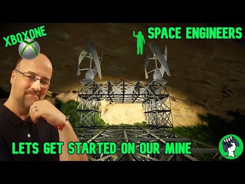Space Engineers - Lets Get Started On Our Mine  (Survival Tutorial) #13 (xbox1)