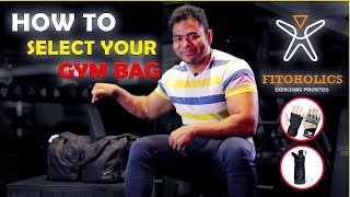 How To Select Your Gym Bag | Gym Bag Essentials | Fitness Jo