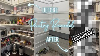 SATISFYING PANTRY ORGANIZATION FROM A PRO ORGANIZER // New Remodel Reveal + Pantry Organize With Me