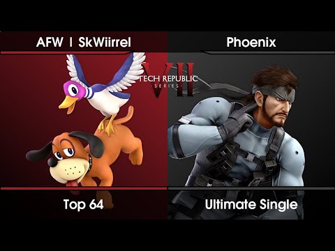 Tech Republic VII Top 64 - AFW | SkWiirrel (Duck Hunt) Vs. Phoenix (Snake) SSBU Ultimate Tournament