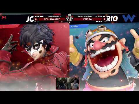 Troyes Stock #49 Winners Round 2 - Hollowjoke (Joker) Vs. E0 | Emoral (Wario)