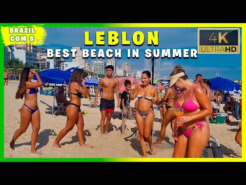LEBLON: THIS IS THE BEST BEACH IN RIO DE JANEIRO IN SUMMER