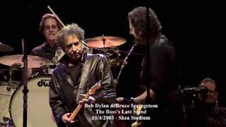Bruce Springsteen w/ Bob Dylan at Shea Stadium NY 2003 - Highway 61 Revisited