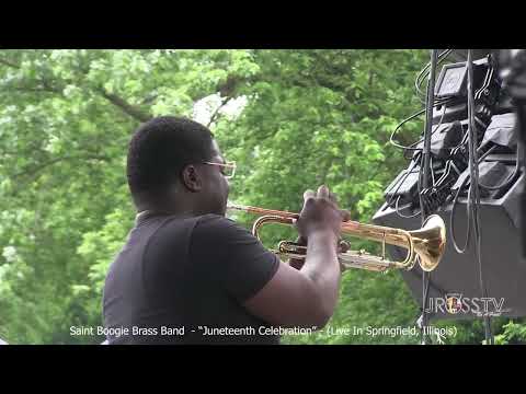 James Ross @ Saint Boogie Brass Band - "Put'n In Work Juneteenth" - ww.Jross-tv.com (St. Louis)