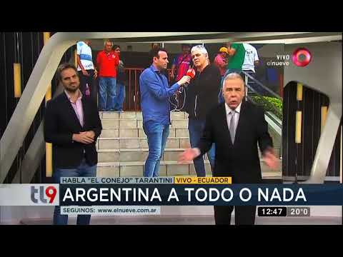 "Conejo" Tarantini: "Este tipo de partidos se juega con todo"