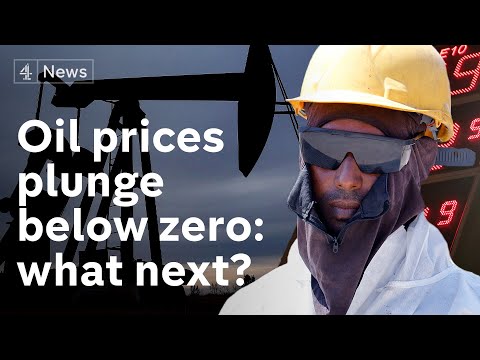 コロナウイルス危機で原油価格がゼロ以下に暴落-これからどうなる？ (Oil prices collapse below zero in coronavirus crisis - what happens now?)