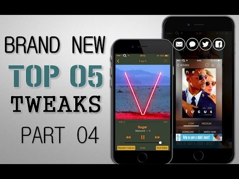 TOP 05 BRAND NEW CYDIA TWEAKS FOR iOS 8 - PART 04