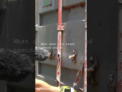 Unlocking The Secrets Of Cargo Container Door Sound Design 🔓🔊