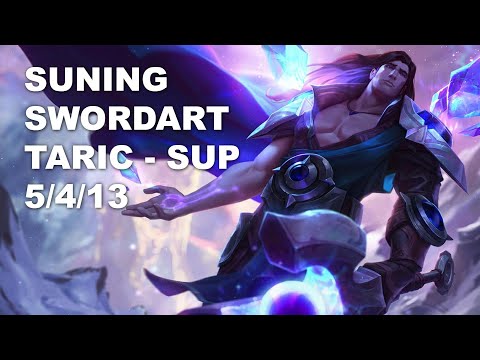 Suning SwordArt Sup Taric vs Thresh - KR Challenger Rank Game