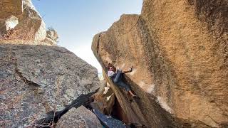 Video thumbnail of Three Kingdoms, V12. Sheep's Nose
