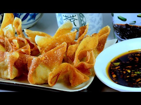 Dim Sum Fried Wonton with dipping Sauce