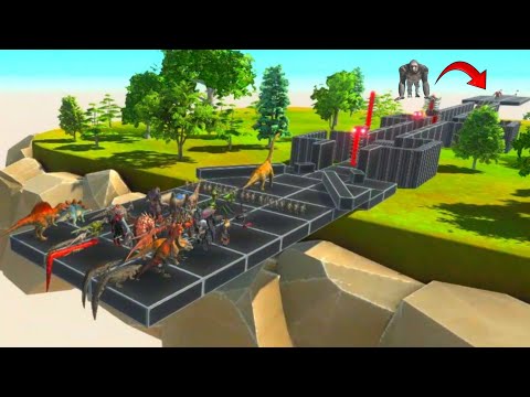 All Units Take Part In The Dangerous Challenge Running From Death ► Animal Revolt Battle Simulator