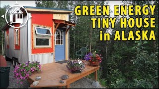 Modern Tiny House in Alaska for Self-Sustainabilty Advocate