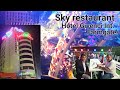 Sky Restaurant,Hotel Givenci International,Farmgate.Amazing Place For Sky View.City viewer/Top roof🌎