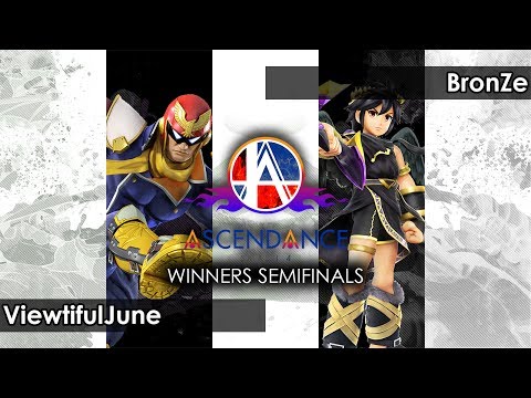 Smash 4: ViewtifulJune (Falcon) V BronZe (Dark Pit) - Ascendance 36 Tournament SSB4