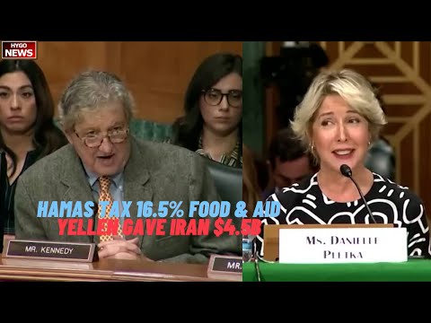 Hamas tax 16.5% food & Aid; Yellen gave Iran $4.5B; Cut off Iran, Hamas already in Biden's hands