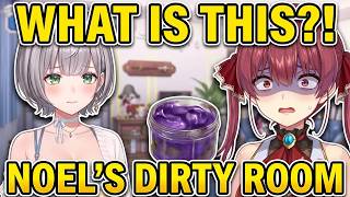 Marine is Disgusted by Noel's Gross Slime & Hoarded Trash【Hololive/Eng Sub】