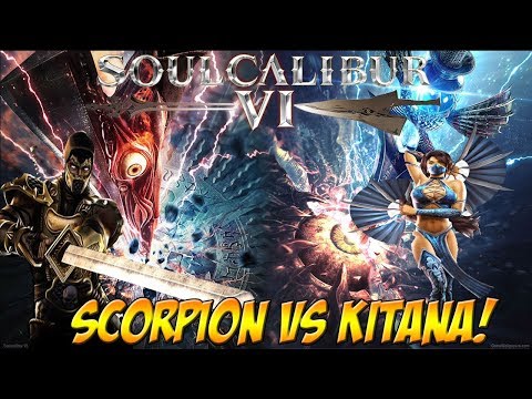 Soul Calibur VI! Custom Fights! Scorpion vs Kitana!