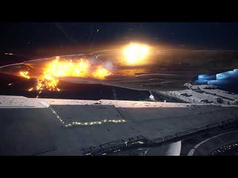 Star Destroyver Vs Mon Calamari Class Cruiser Battlefront 2 campaign