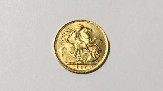 1909-MMelbourneMintGoldSovereignKEVII