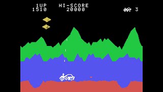 Sord M5 Game: Moon Patrol (1983 Takara / Irem)