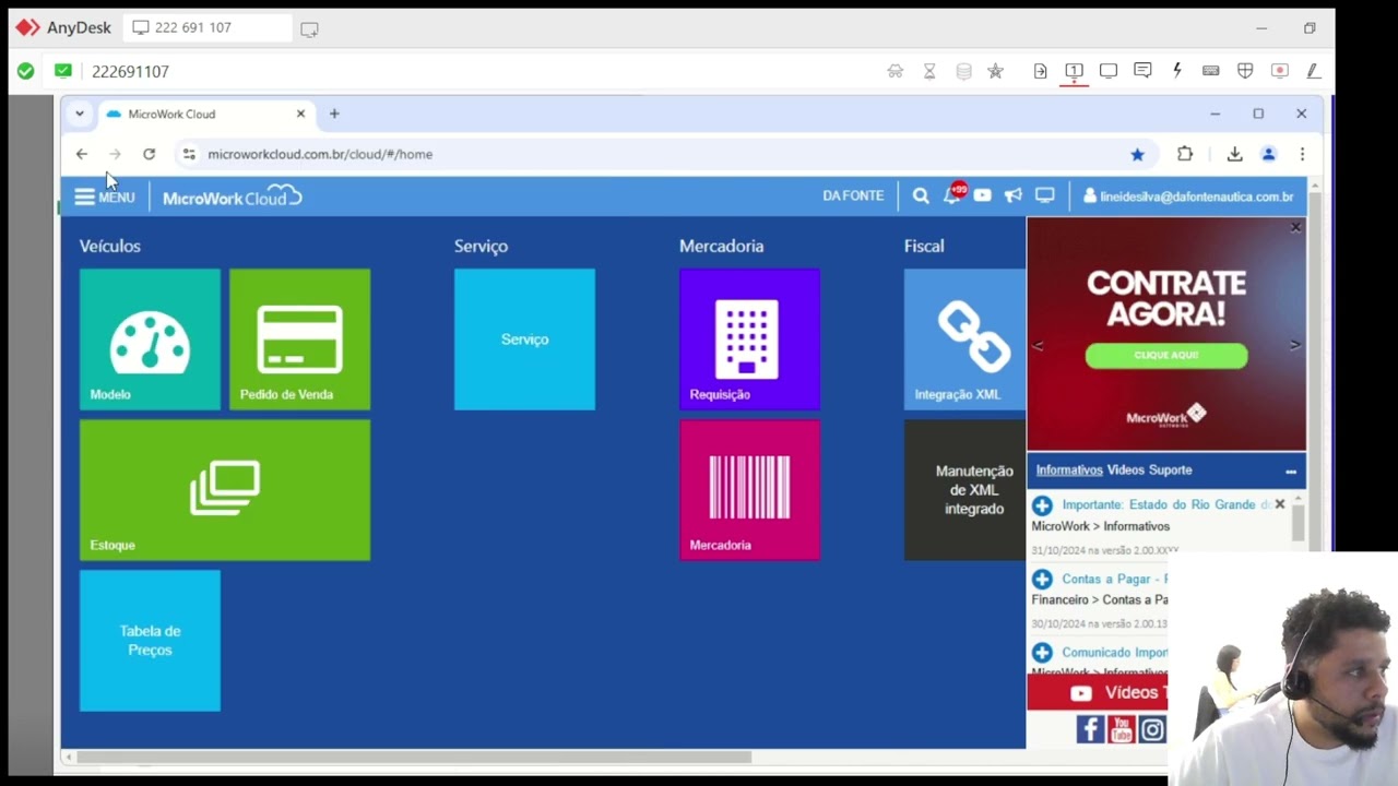 IMPORTAÇÃO DA TABELA DE PREÇO - SISTEMA MICROWORK