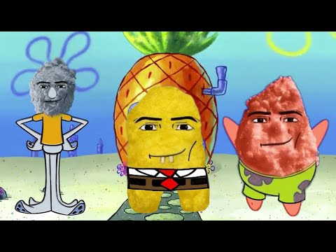 Everyday I'm Shuffling SpongeBob, Brawl Stars, Geometry Dash versions