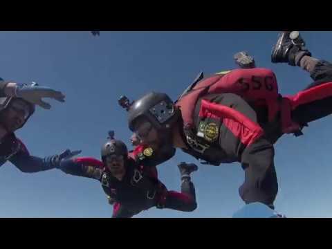 First Person View of Skydiving by SSG | Pakistan Day Parade | 23 March 2018 l Full HD