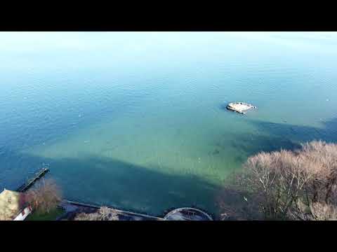 Drohnenflug über die Halbinsel Au(Wädenswil ZH)