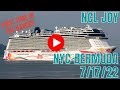 NCL Joy Cruise New York To Bermuda First Time In The Haven
