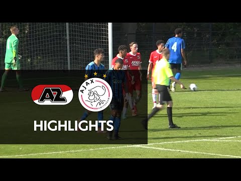 Goals Jong AZ - Jong Ajax (1-3) | Oefenwedstrijd