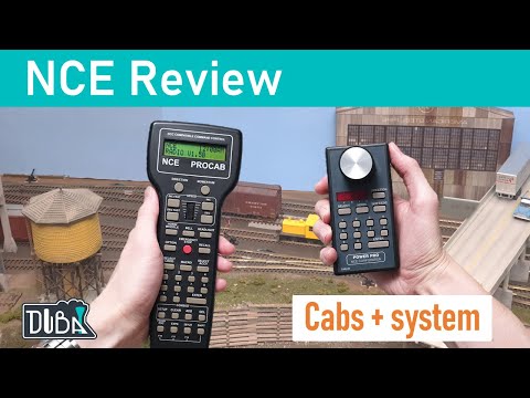 44 - Review: NCE system & ProCab. We look at how the NCE Cab works.